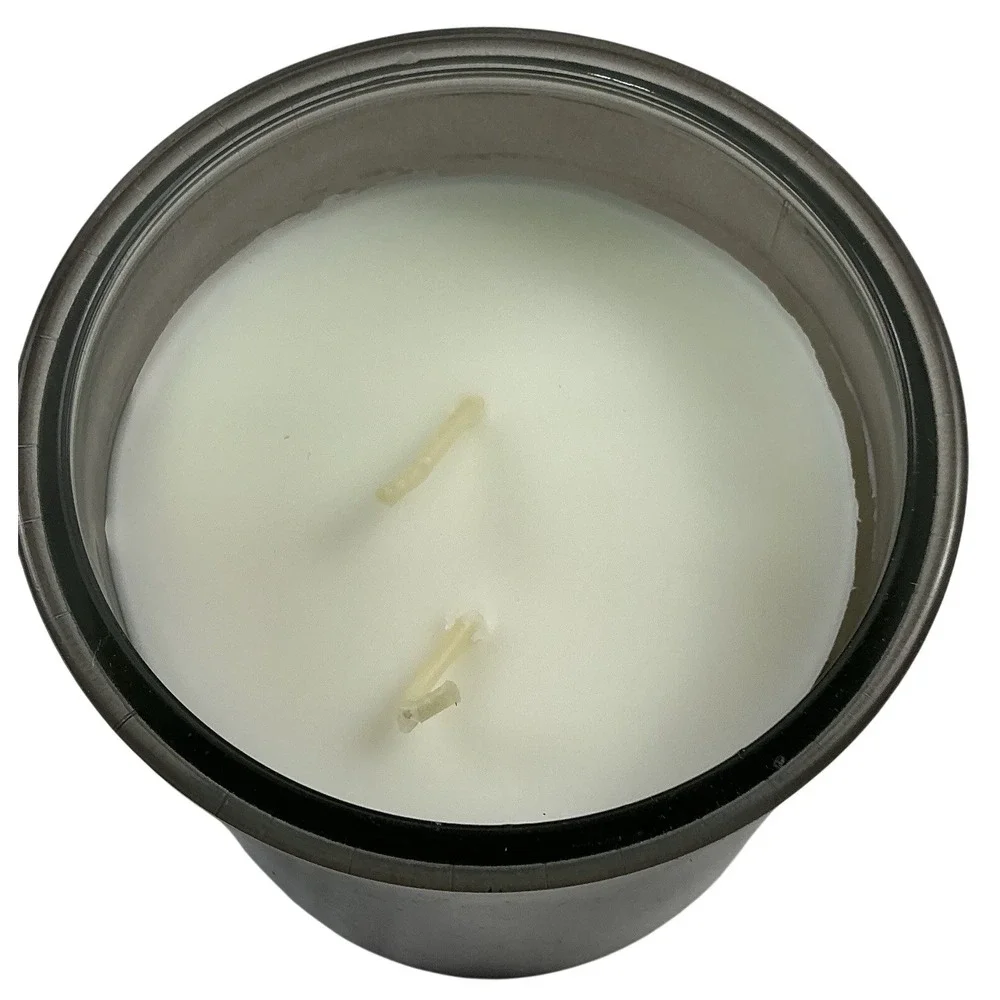 Threshold Vetiver Cedarwood Scented Candle 2 Lead Free Wicks 14.5 oz Burn 40 hrs